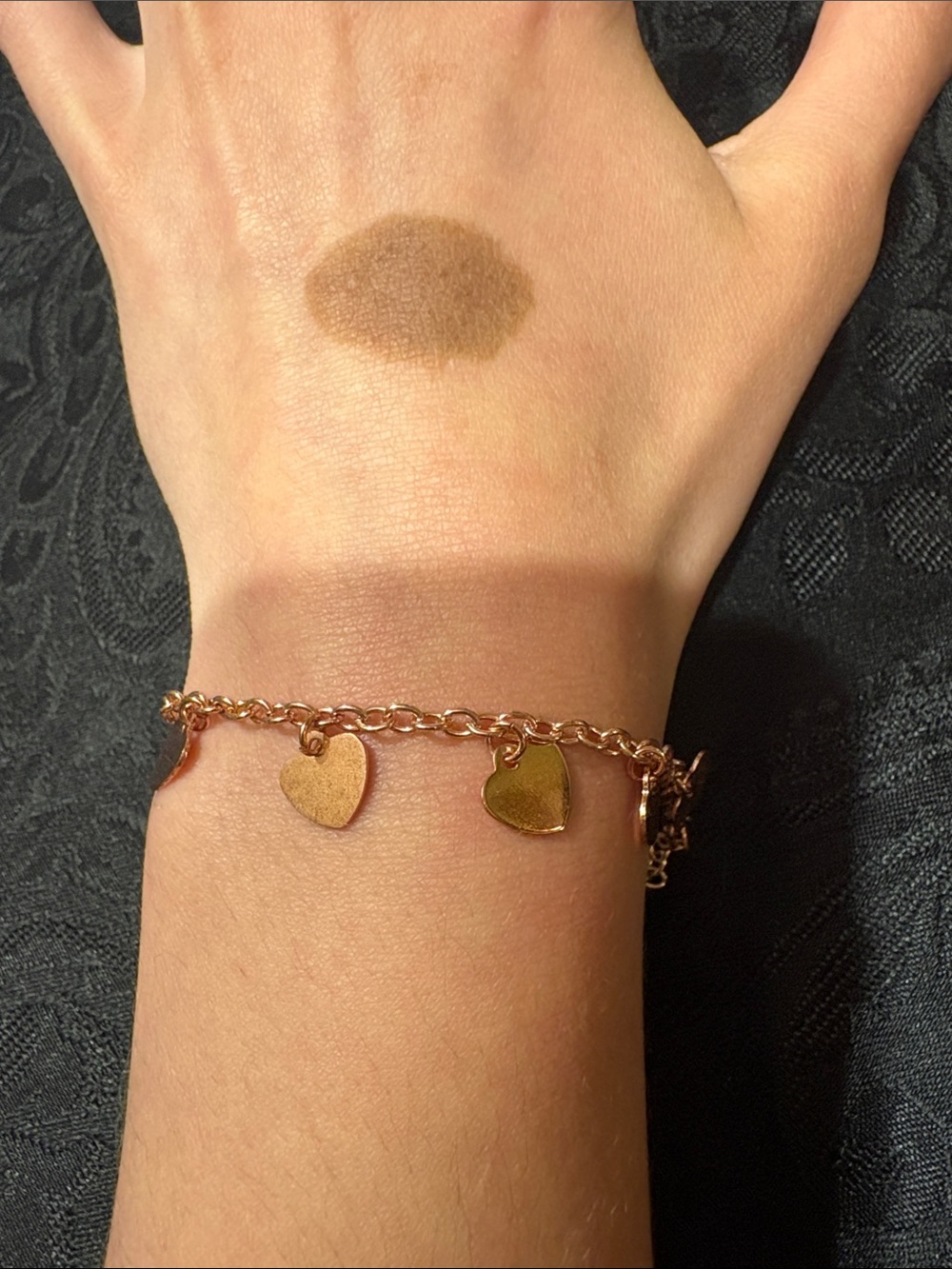 Gold Heart Charm Bracelet - Women Jewelry
